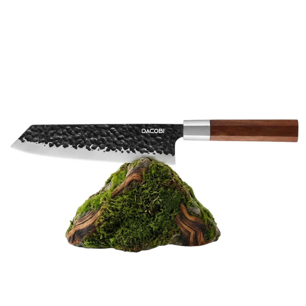 洋楽 CUTTHROAT Cuțit Kiritsuke C42 20 cm | Oțel Forjat, Mâner Octogonal Lemn de
