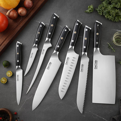 Colecția Eclipse, Cuțite profesionale, oțel german 1.4116