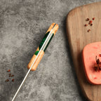 Cuțit universal de bucătărie, mâner arțar și rășină colorată, 14.5 cm (C46) - DACOBI.ro