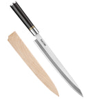 Cuțit Yanagiba pentru sushi, mâner lemn abanos, 27 cm (C53) - DACOBI.ro