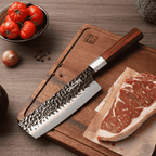 Cuțit profesional Nakiri, oțel inoxidabil, 16.5 cm (C66)