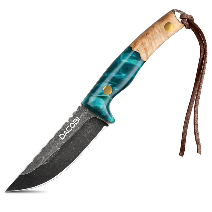 Cerbul 2.0 - cuțit pentru camping, mâner ergonomic rășină, 9 cm