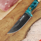 Cerbul 2.0 - cuțit pentru camping, mâner ergonomic rășină, 9 cm