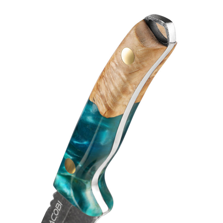 Cerbul 2.0 - cuțit pentru camping, mâner ergonomic rășină, 9 cm