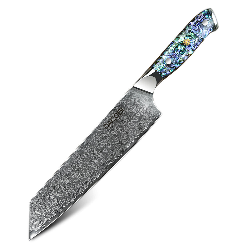 Set de cuțite profesionale, oțel de damasc, D10