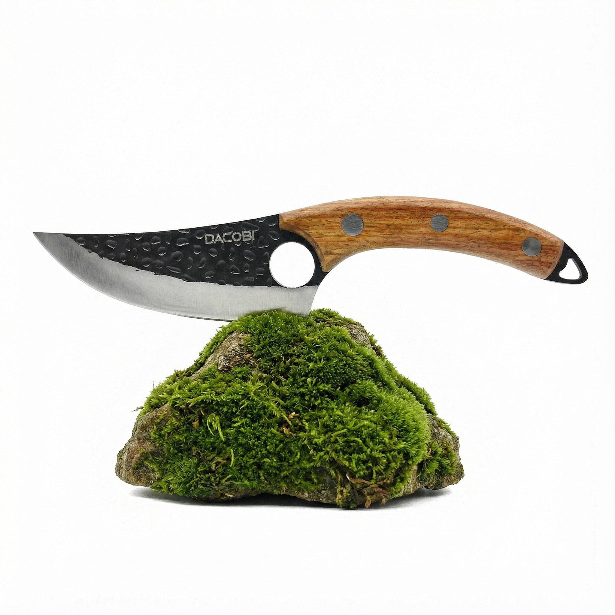 Caraiman - Cuțit pentru sacrificare animale, oțel inoxidabil, teacă, 15 cm