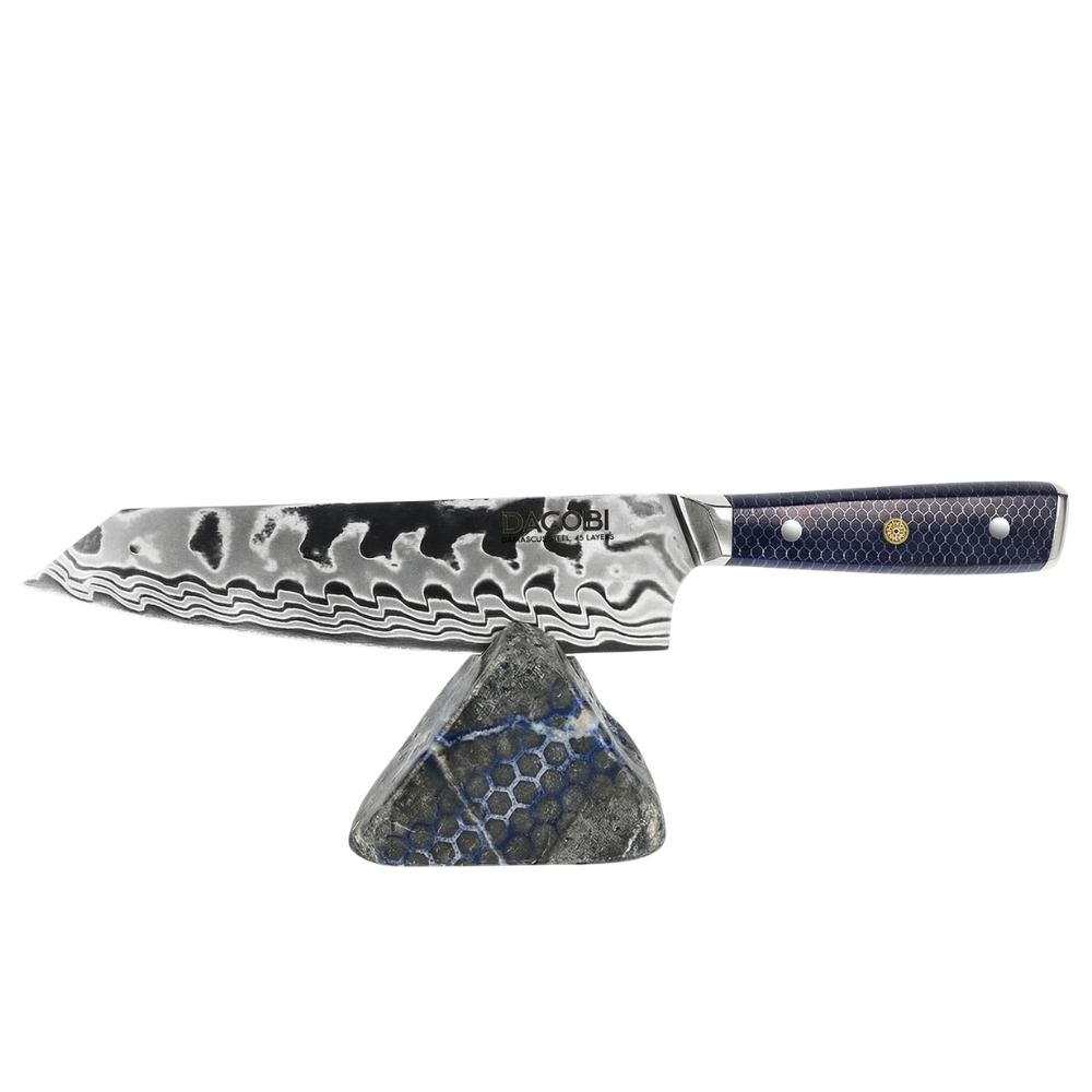 Cuțit Kiritsuke, damasc, mâner rășină model fagure, 21cm (C14)