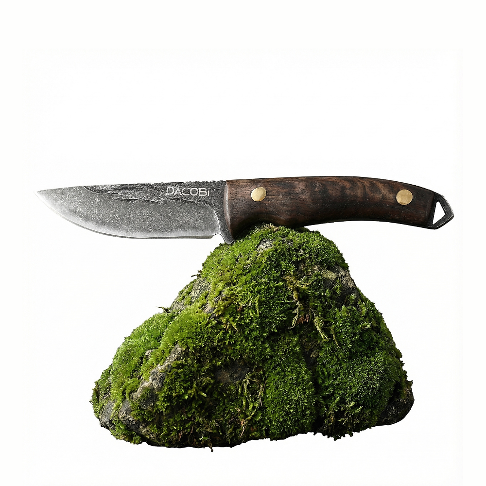 Cerbul - Cuțit pentru camping, oțel inoxidabil, 9 cm