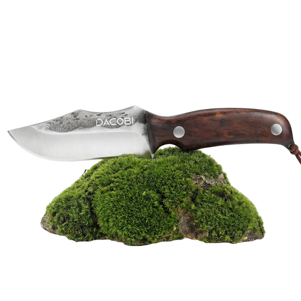 Șoimul - cuțit pentru camping, oțel carbon mediu, 10 cm