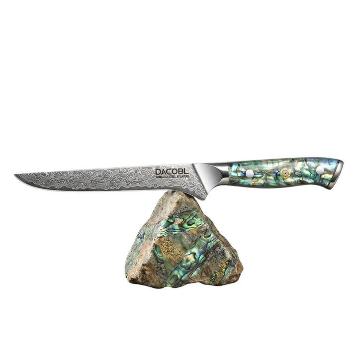 Cuțit pentru filetat oțel damasc, 15 cm (C44)