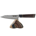 Cuțit universal, oțel damasc, mâner lemn desert ironwood, 13 cm (C56)