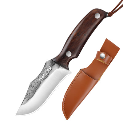 Șoimul - cuțit pentru vânătoare, oțel carbon mediu, 10 cm - DACOBI.ro