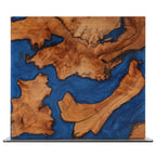 Suport magnetic pentru cuțite, lemn burl, M3