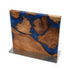 Suport magnetic pentru cuțite, lemn burl, M3