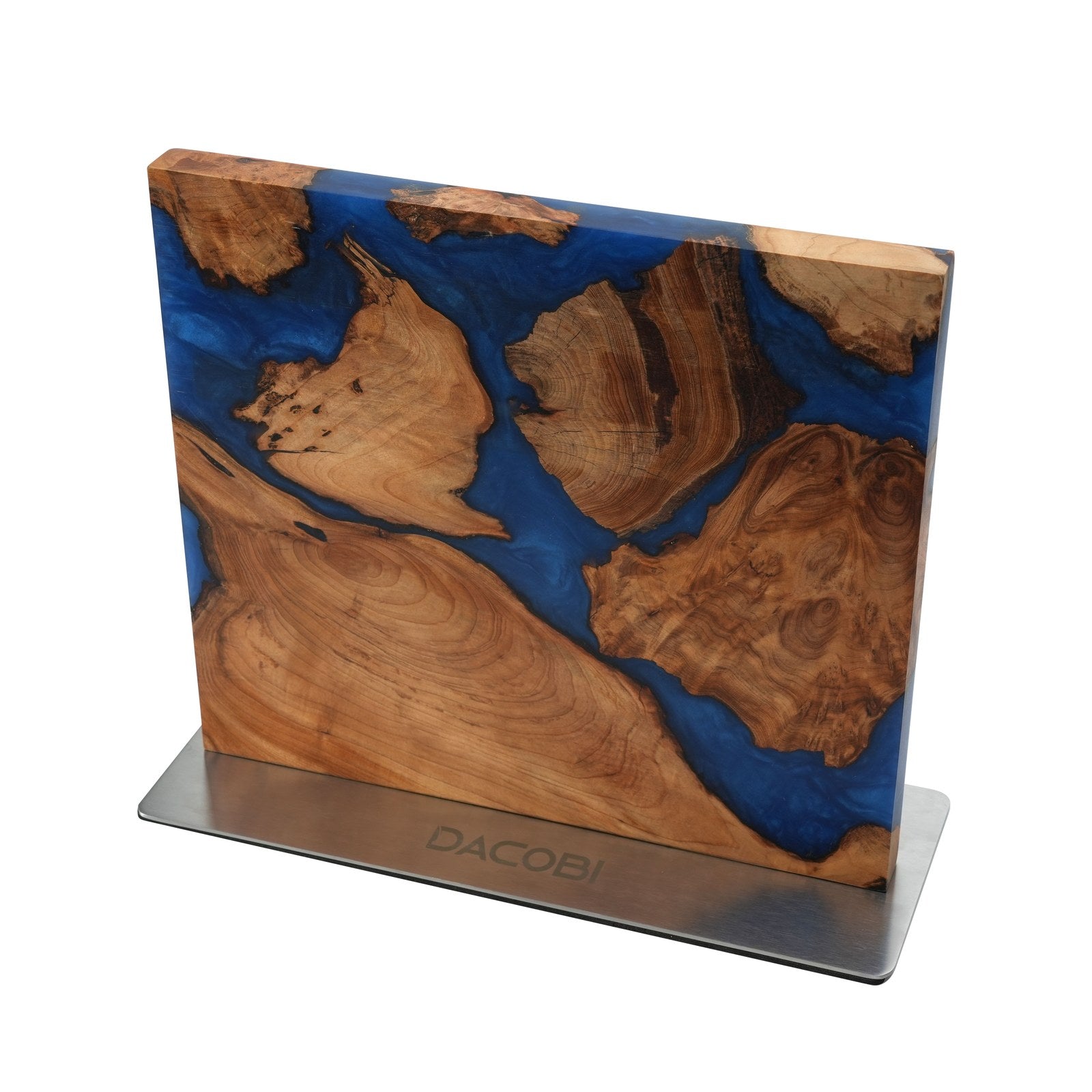 Suport magnetic pentru cuțite, lemn burl, M3