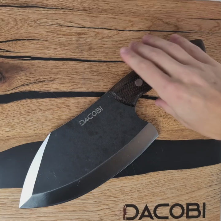 Cuțit Atlas, robust, versatil, mâner lemn wenge