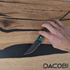 Cerbul 2.0 - cuțit pentru camping, mâner ergonomic rășină, 9 cm
