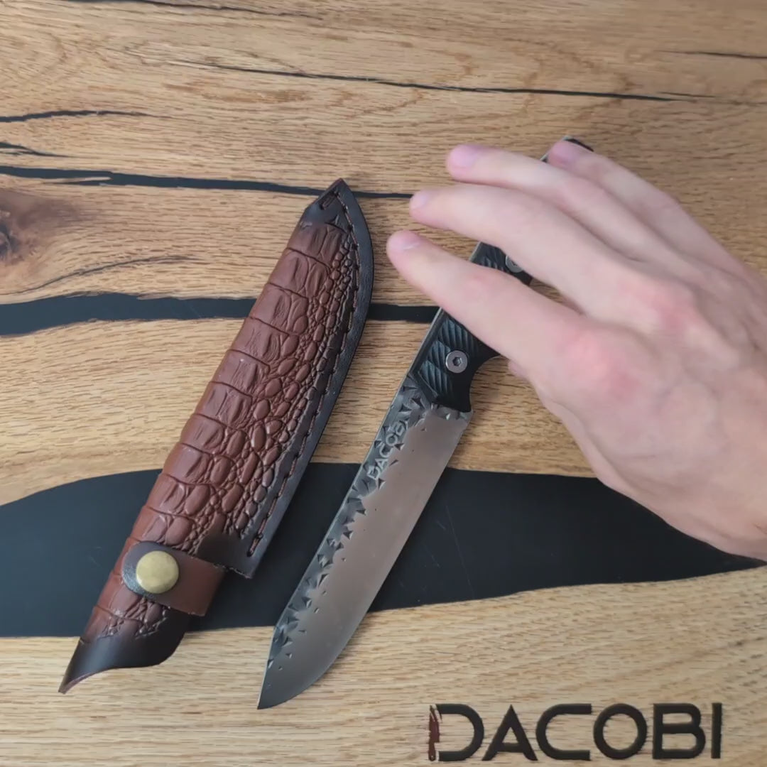 Șacalul - Cuțit pentru camping, 13 cm