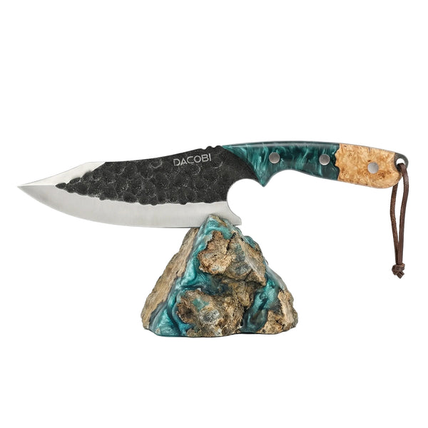 Zimbru 2.0 - Cuțit pentru camping, mâner ergonomic rășină, 17 cm