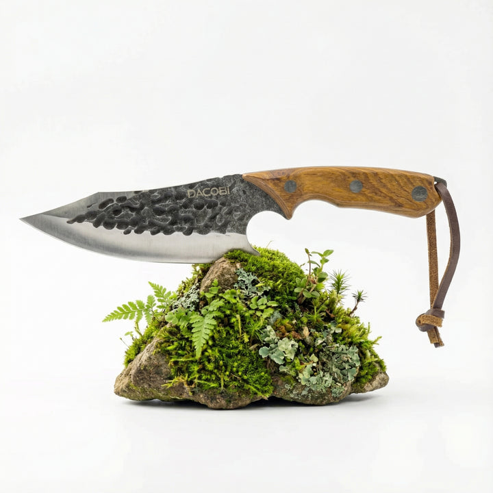 Zimbru - Cuțit pentru camping, oțel inoxidabil, 17 cm