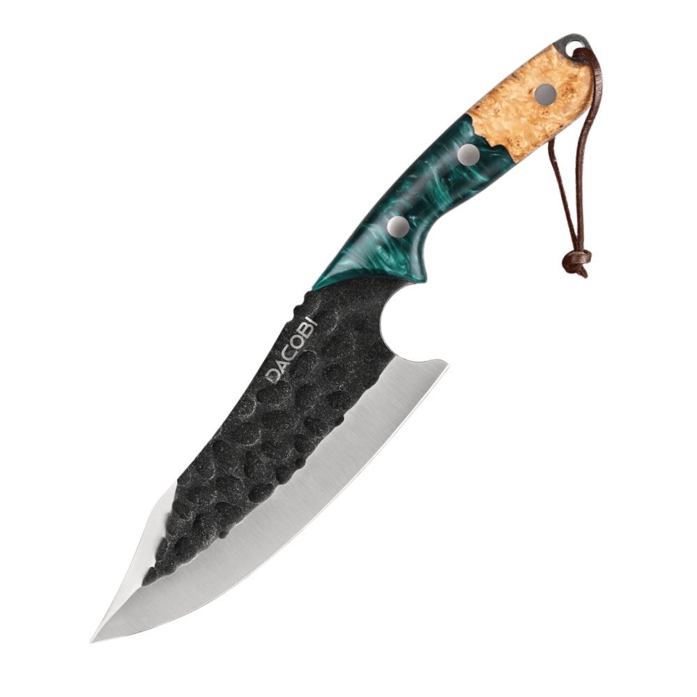Zimbru 2.0 - Cuțit pentru camping, mâner ergonomic rășină, 17 cm