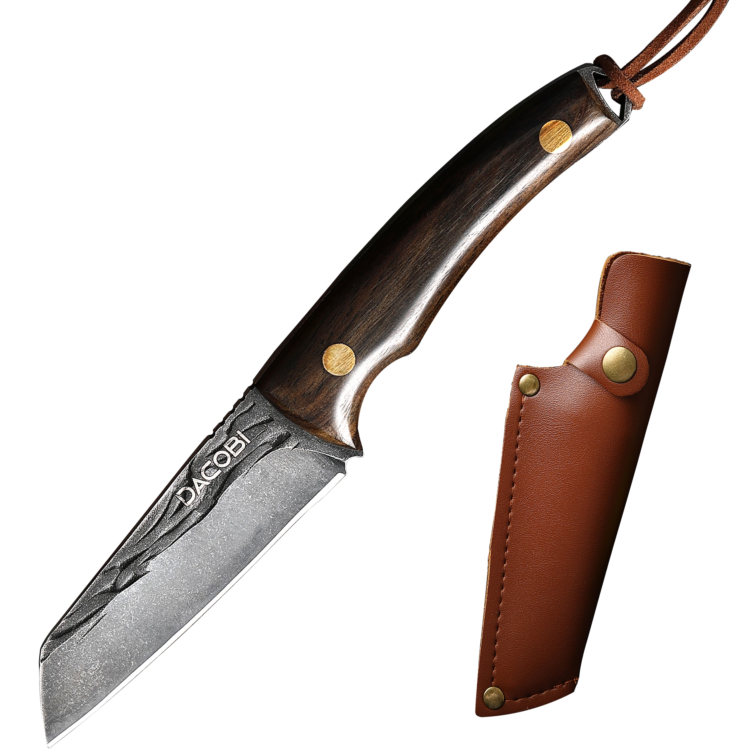 Jderul - Cuțit pentru camping, oțel inoxidabil, 9 cm