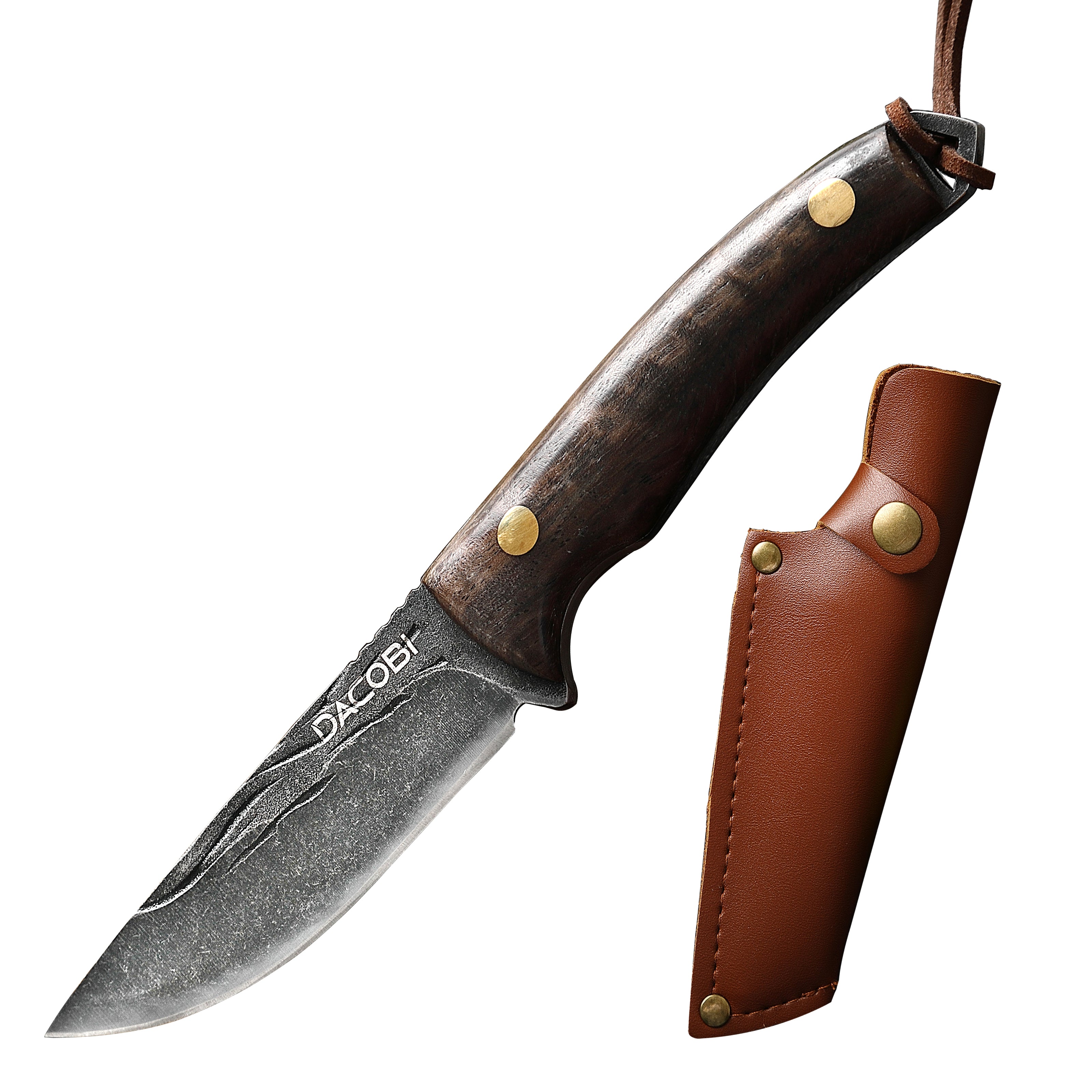 Cerbul - Cuțit pentru camping, oțel inoxidabil, 9 cm