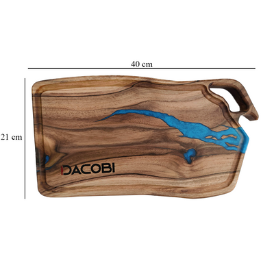 Tocător Premium T1, lemn de nuc - DACOBI.ro